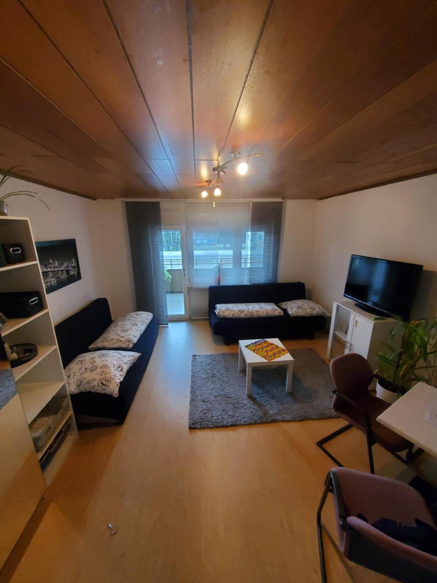 Einzimmerwohnungmit großem Balkon Mietersheim Exterior foto